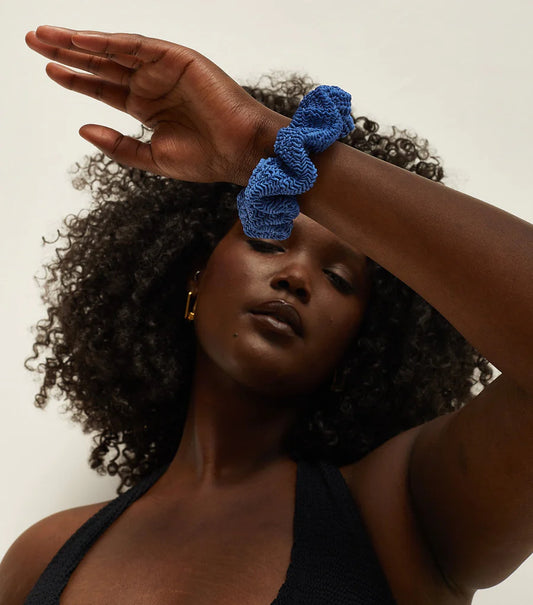 Scrunchie in Denim