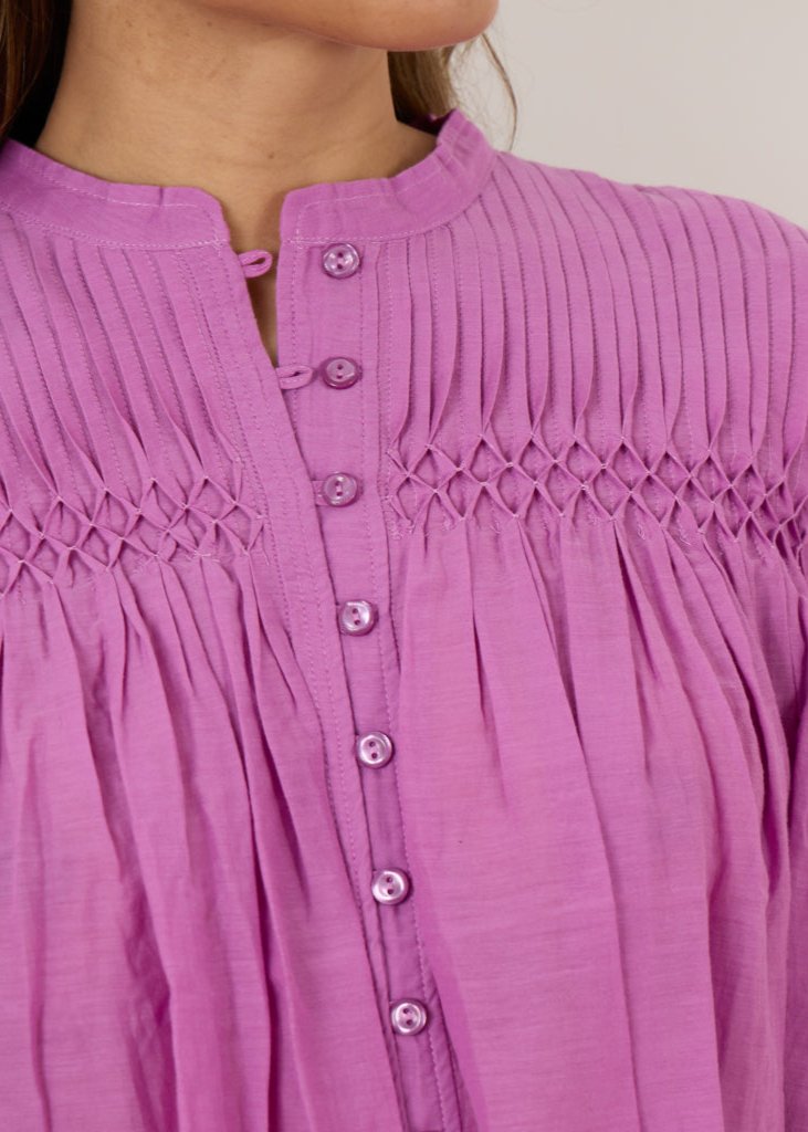 DESTINY TOP - PINK LAVENDER - ISABEL MARANT