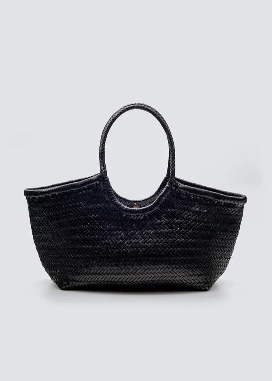 Nantuket Basket Big Bag in Black