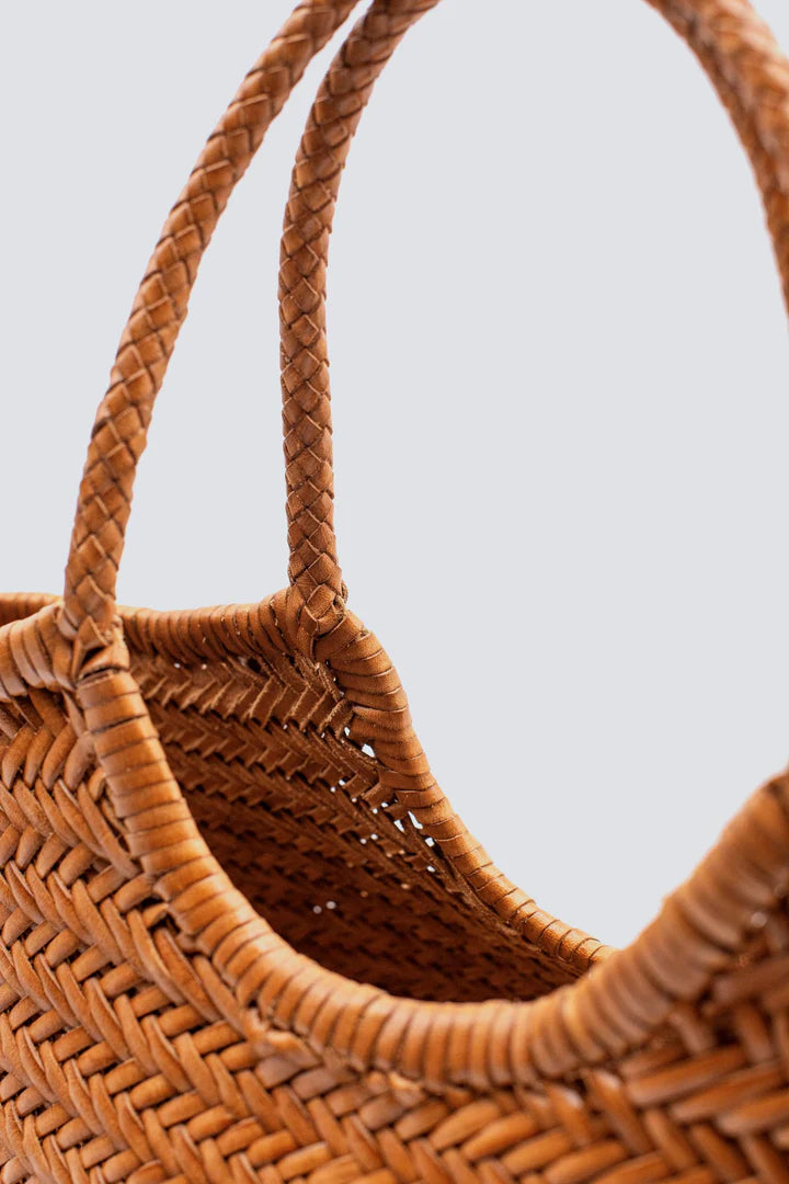 Nantuket Basket Big Bag in Tan