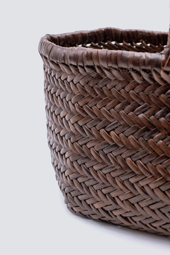 Bamboo Triple Jump Small Bag in Dark Brown