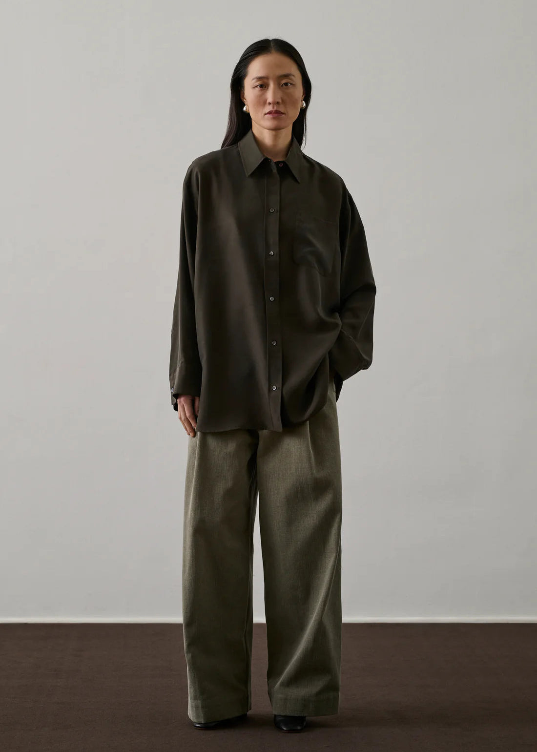 Francesca Shirt in Kaki