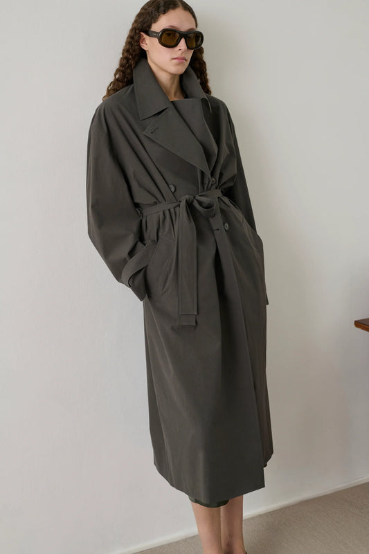 Helio Coat in Anthracite
