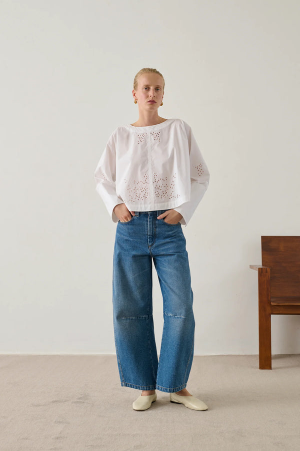Hansel Blouse in White