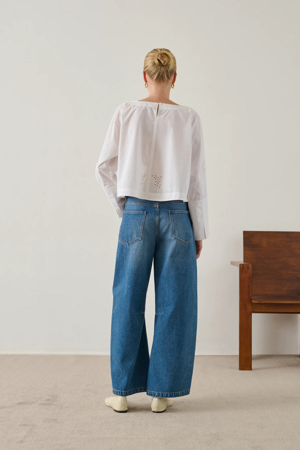 Hansel Blouse in White