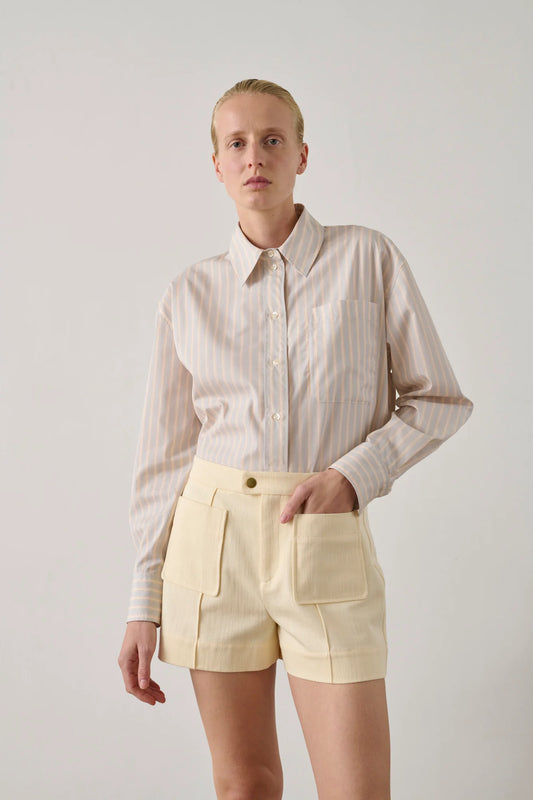 Hover Shorts in Cream