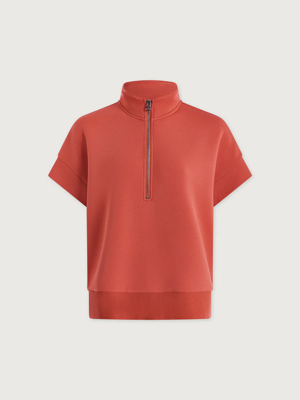 Ritchie Short Sleeve Sweat in Summer Fig