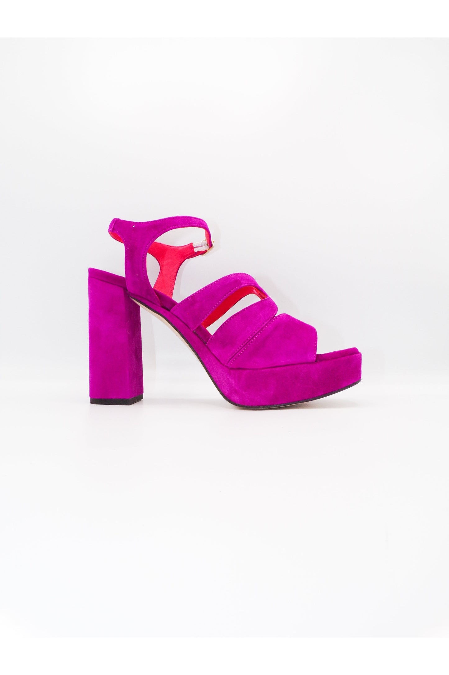 MARIAN PLATFORM SANDAL IN FUSCHIA