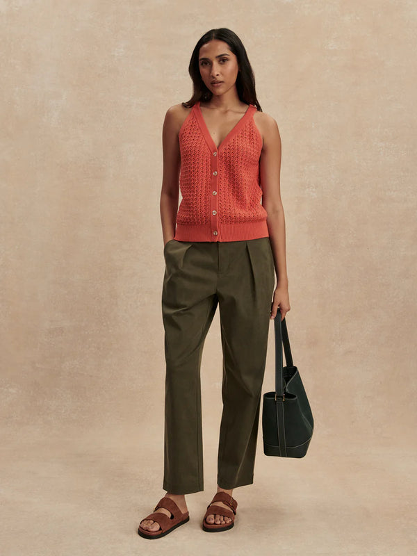Alessia Knit Tank in Summer Fig