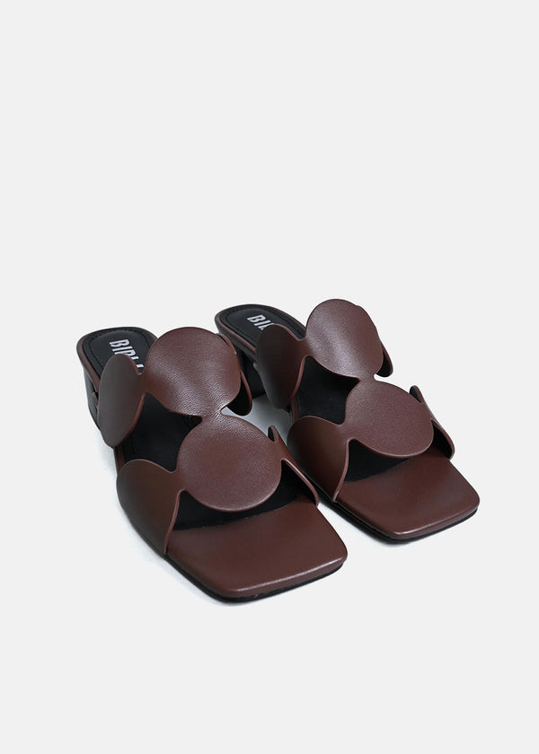 Onami Heeled Sandals in Brown