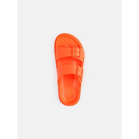 Elise Sandal In Orange Peel