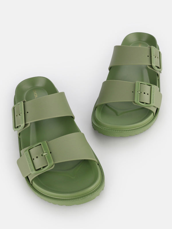 Elise Sandal in Khaki