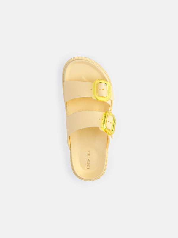 Elise Lillou Sandal in Baby Yellow