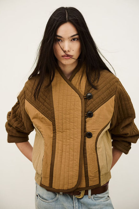 Cisca Jacket in Camel