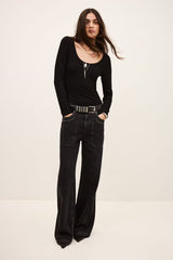Luisa T-Shirt in Black