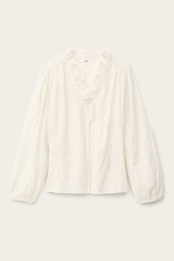 Petty Blouse in Ecru