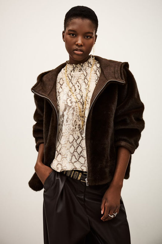 Pandy Jacket in Chocolate