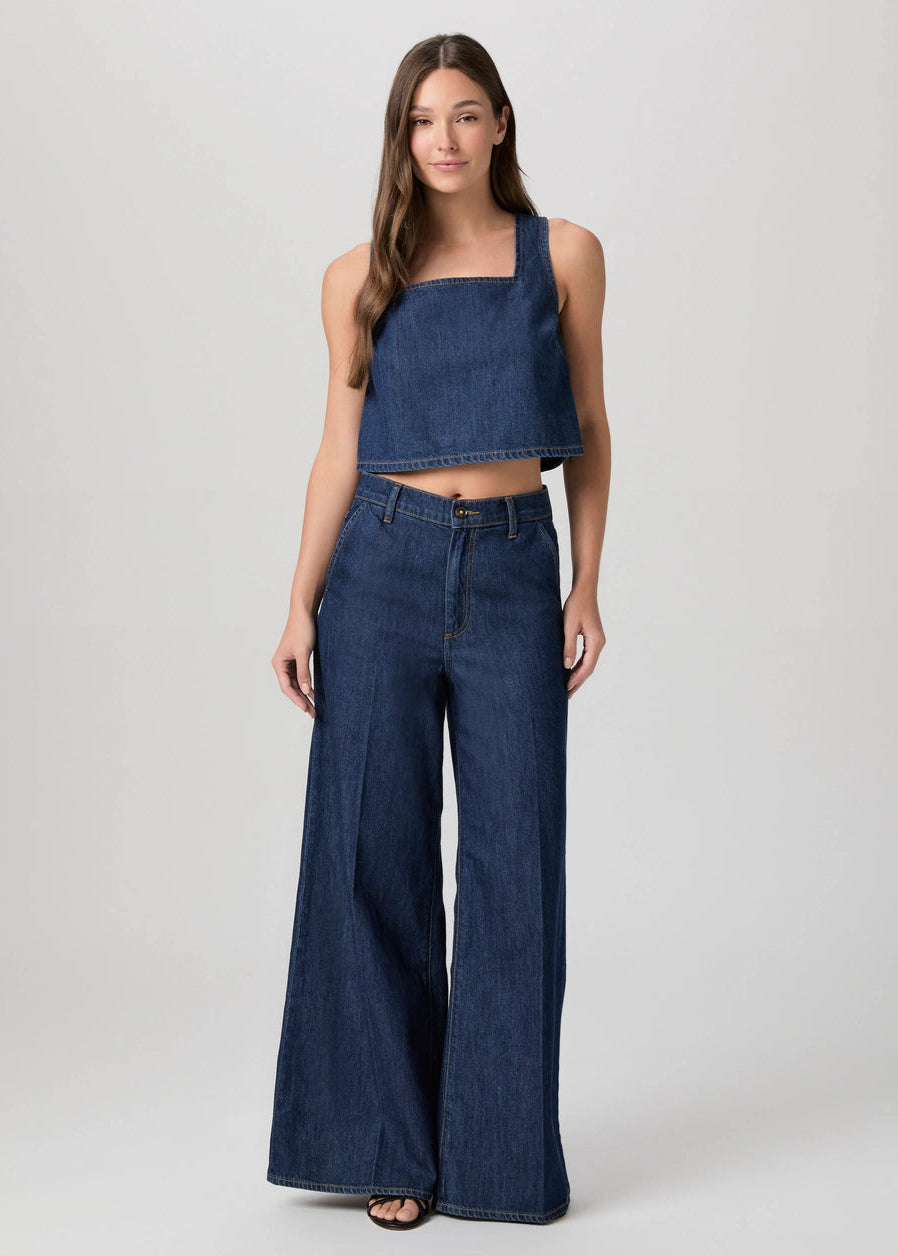 Cameron Wide Leg Trousers in Splendor