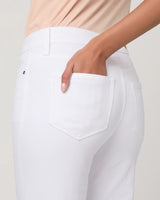 Sofia Flare Jean in Crisp White
