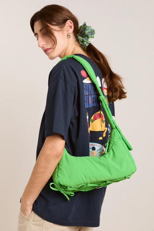 Puffy Saz Bag in Green