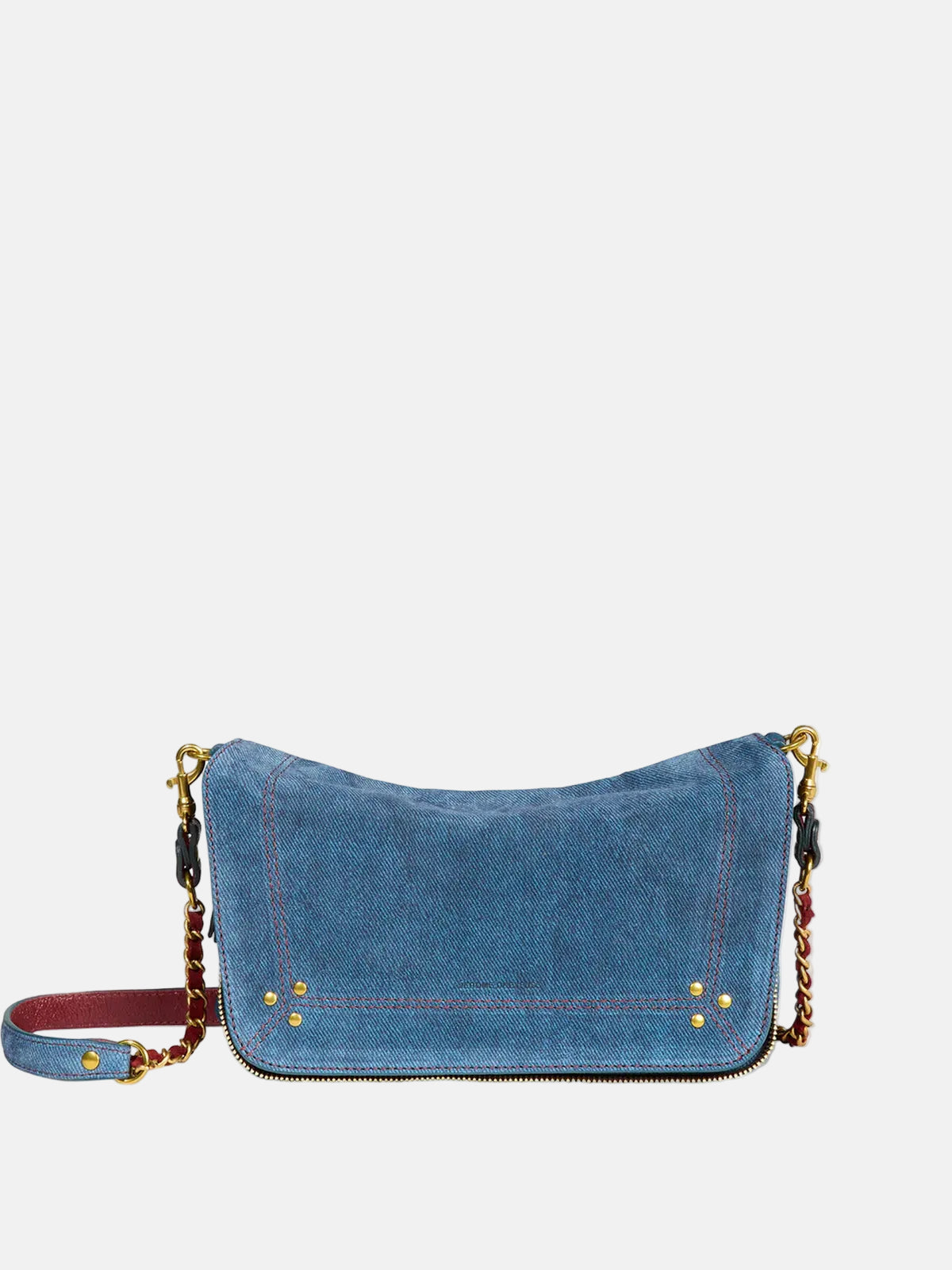 Bobi S Bag in Split Suede Jeans