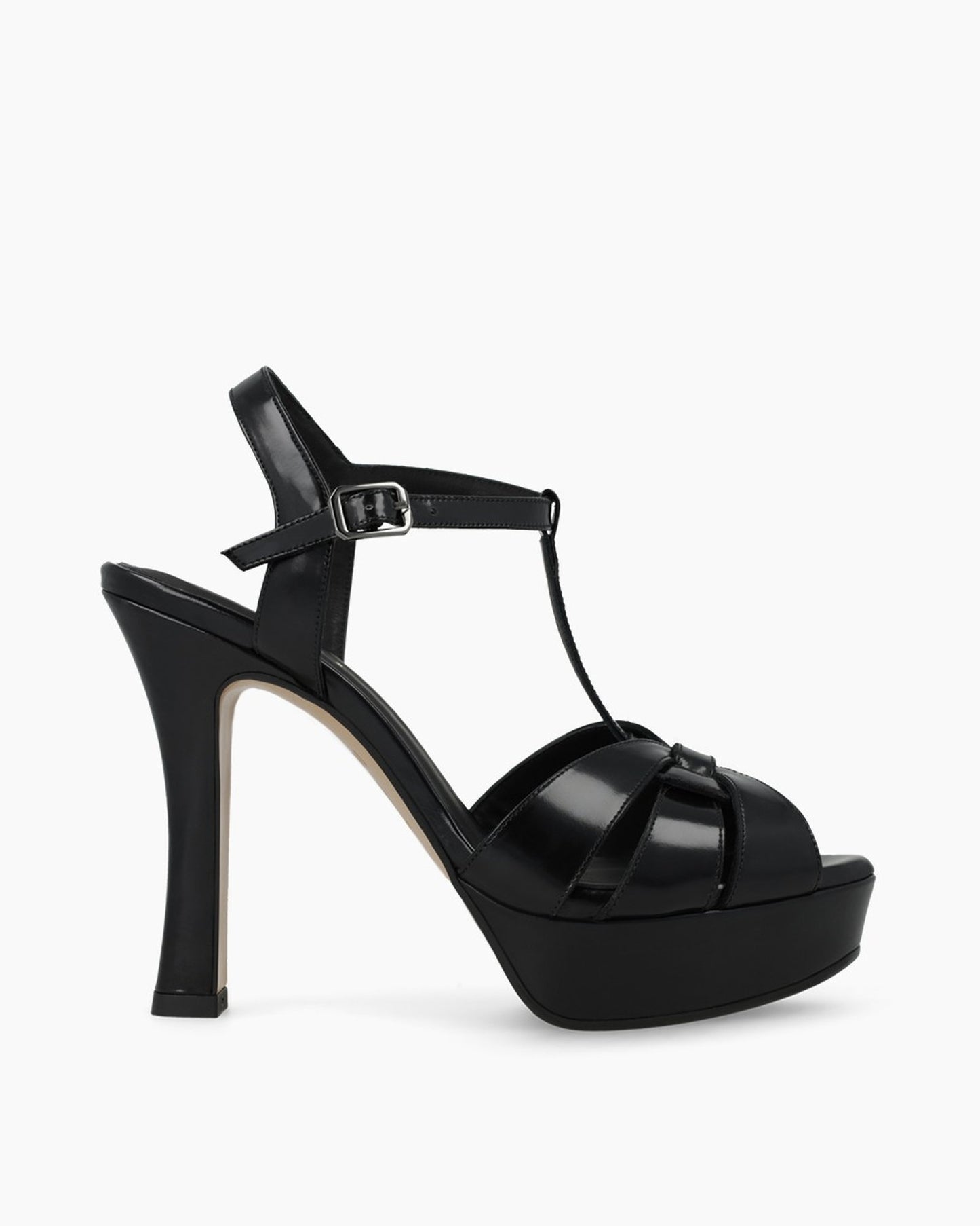Taran Platform Heel in Black