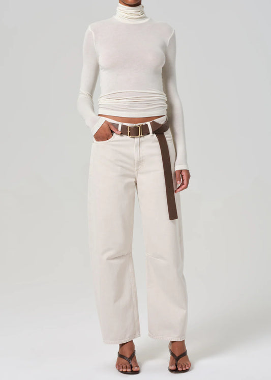 Miro Relaxed Jeans in Almond