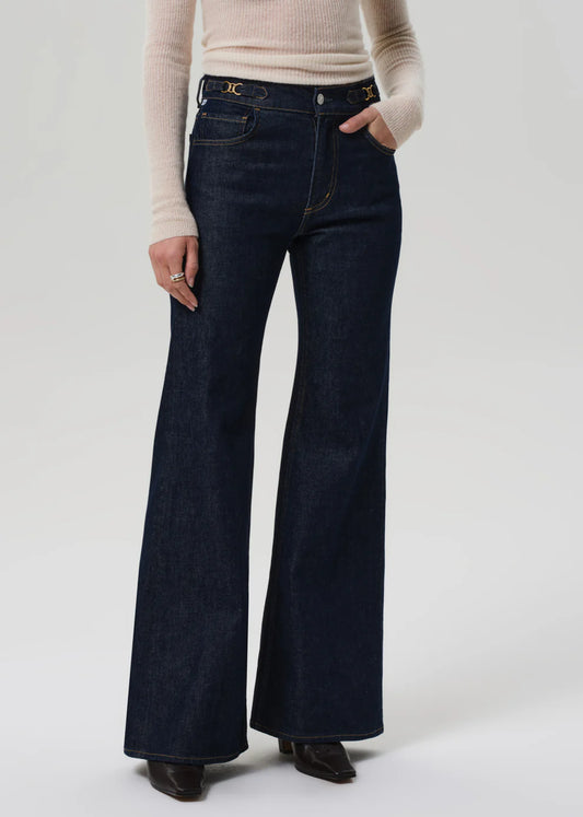 Kimberly Flare with Horsebit in Helia