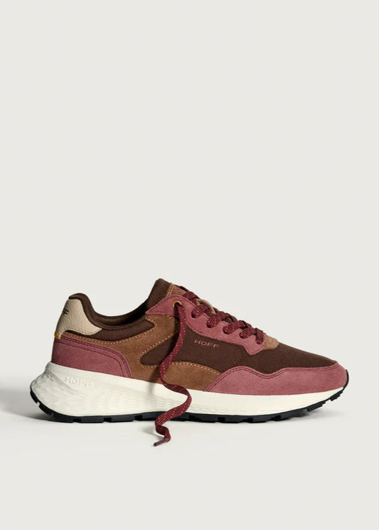 City MKII Sneakers in Burgundy