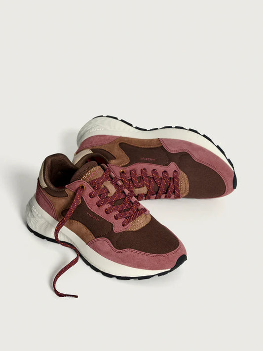 City MKII Sneakers in Burgundy