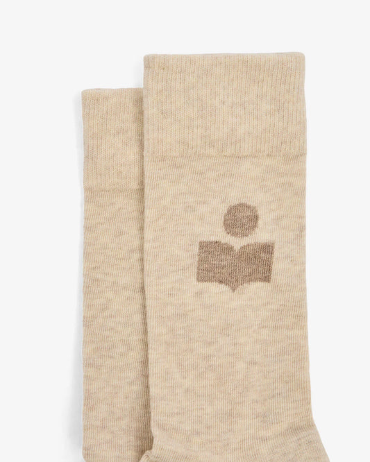 Siloki Socks in Beige