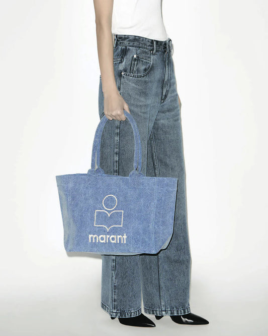Yenky Zipped Bag in Blue