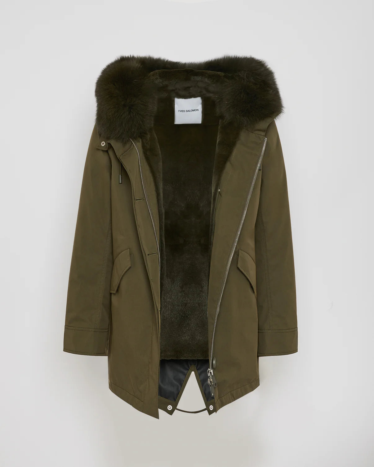 BALMAIN fox rabbit fur short coat y2k Wolf fur coat - Gem BALMAIN
