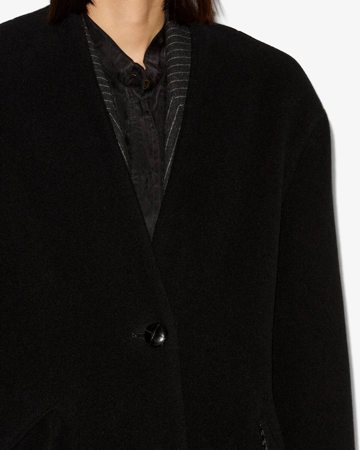 Florane Coat in Black