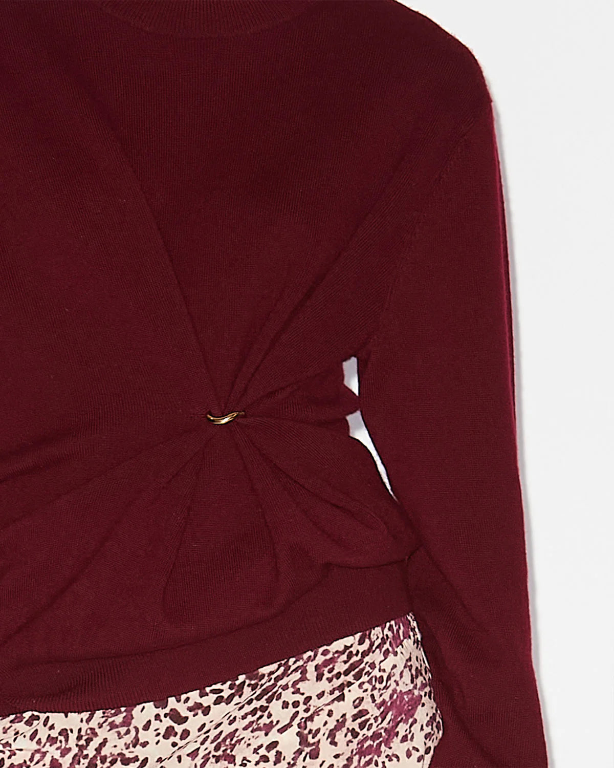 Chiraz Sweater in Burgundy