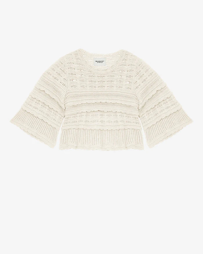 Azelia Sweater in Ecru