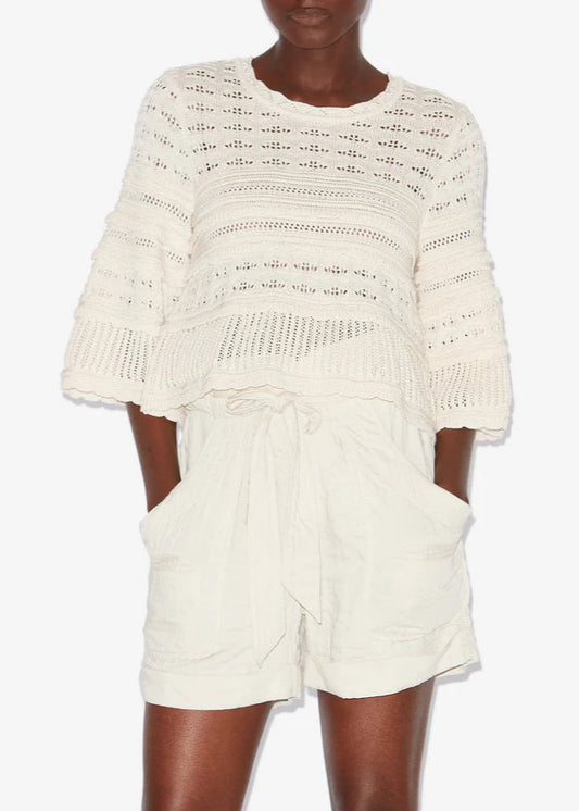 Azelia Sweater in Ecru