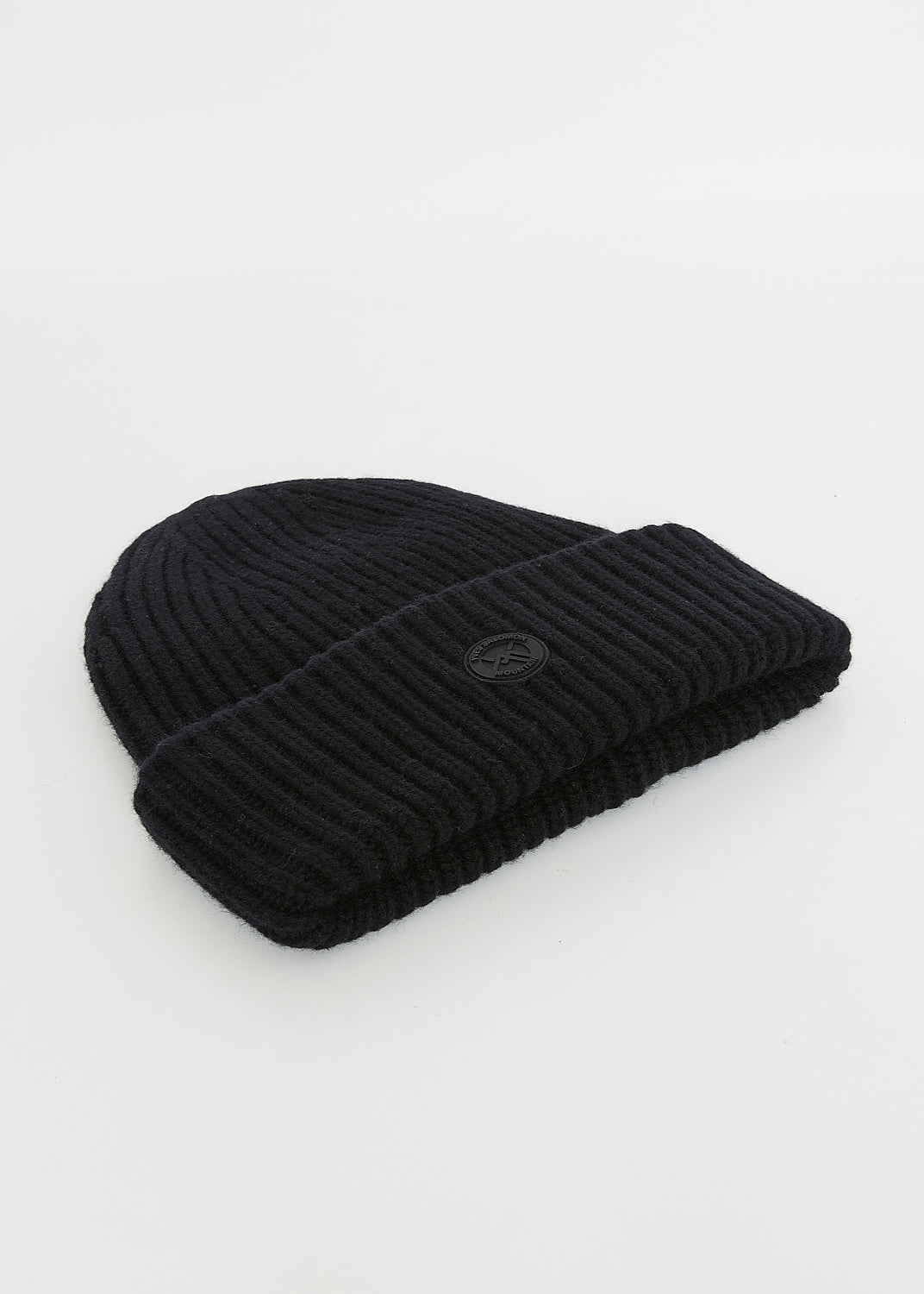 Knitted Beanie in Black
