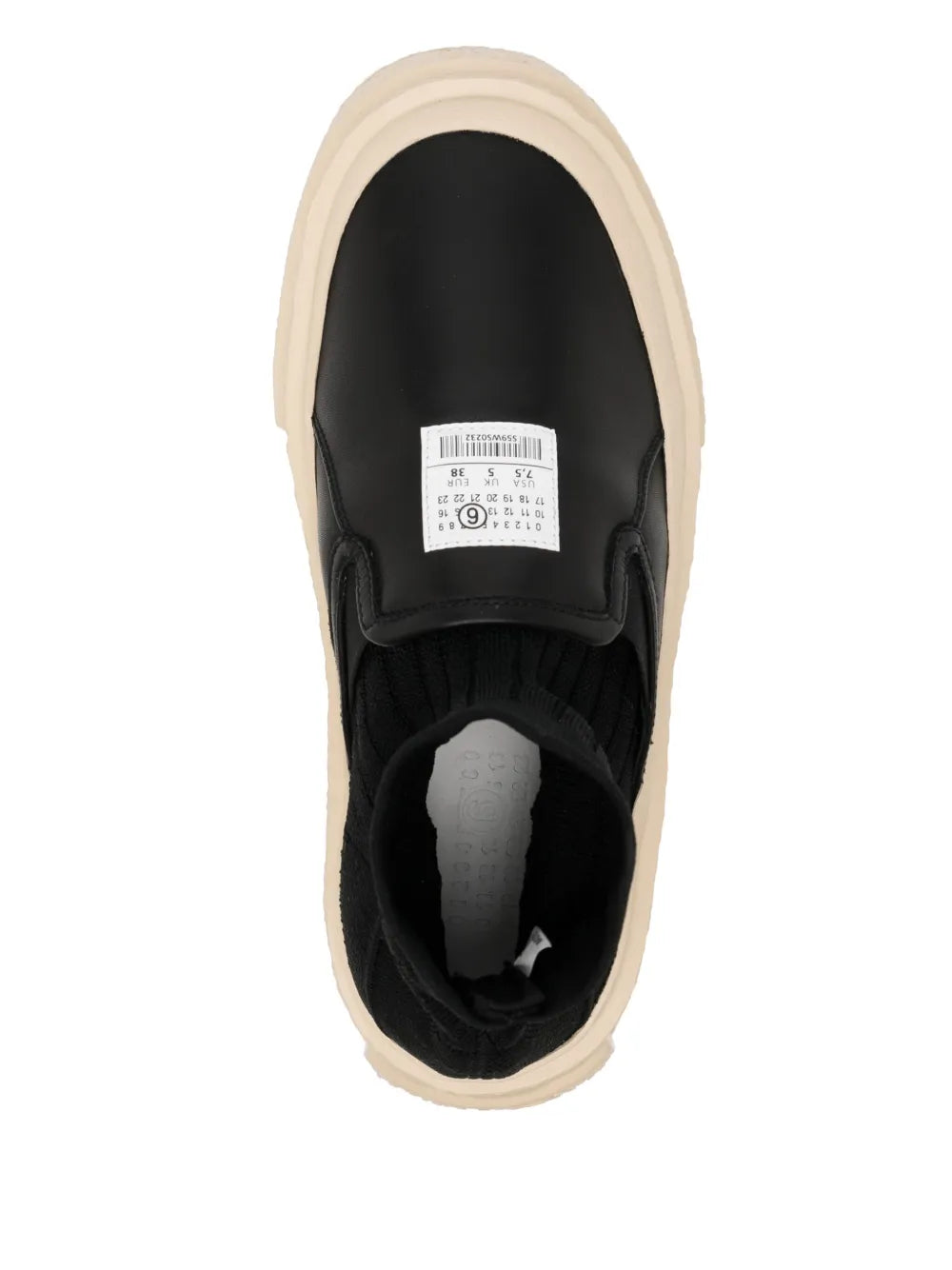 FLATFORM SNEAKER BLACK - MM6