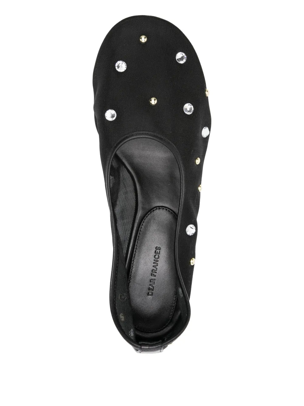 Balla Pump in Black Crystals And Studs