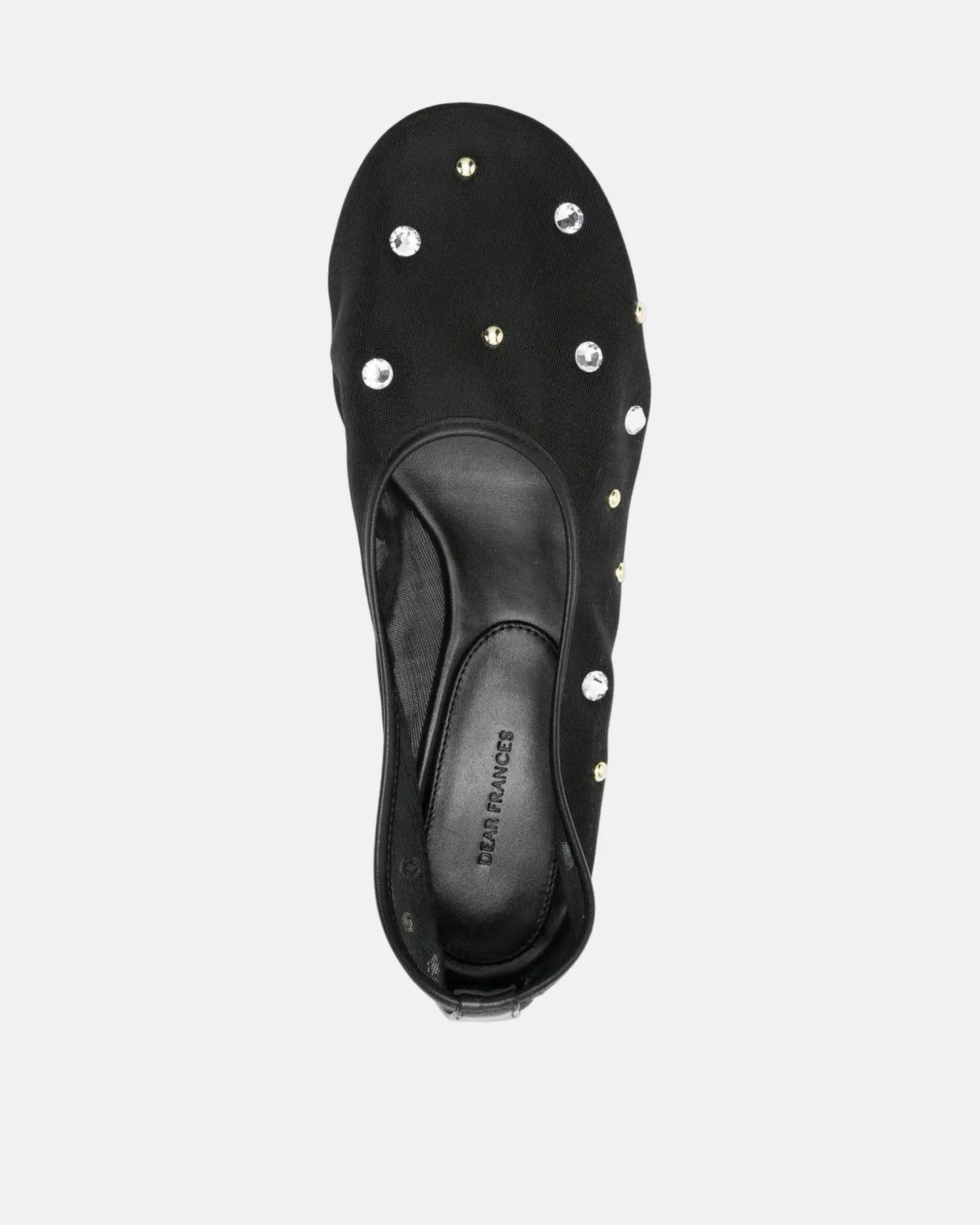Balla Pump in Black Crystals And Studs