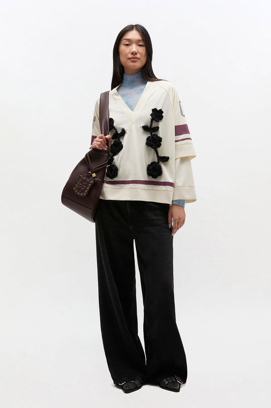 Baggy Jeans in Washed Black