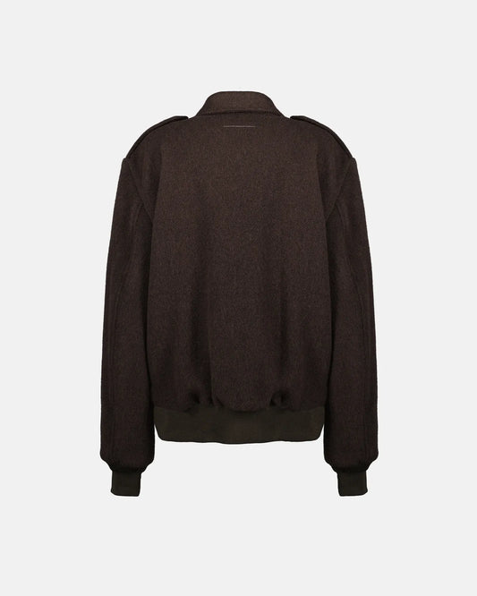 Wool Jacket in Brown