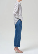 Faye Vintage Straight Jean in Azure Blue