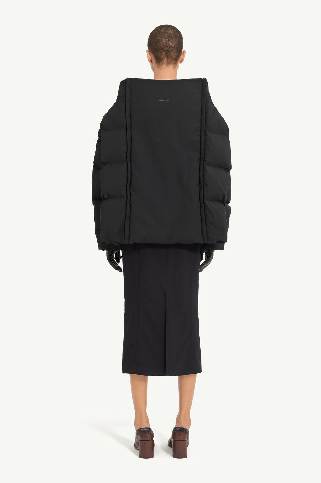 Multi-Wear Padded Jacket in Black