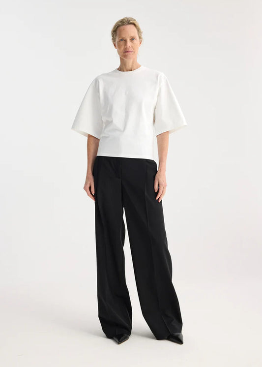 Fitted Tee With Logo