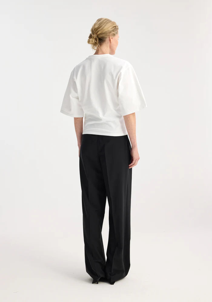 Fitted Tee With Logo