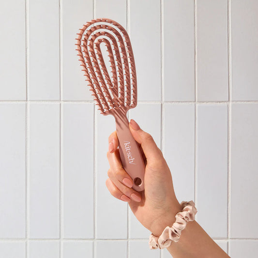 Detangling Flexi Brush in Terracotta