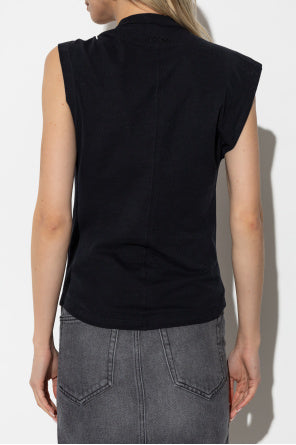 NAYDA TSHIRT - BLACK - ISABEL MARANT