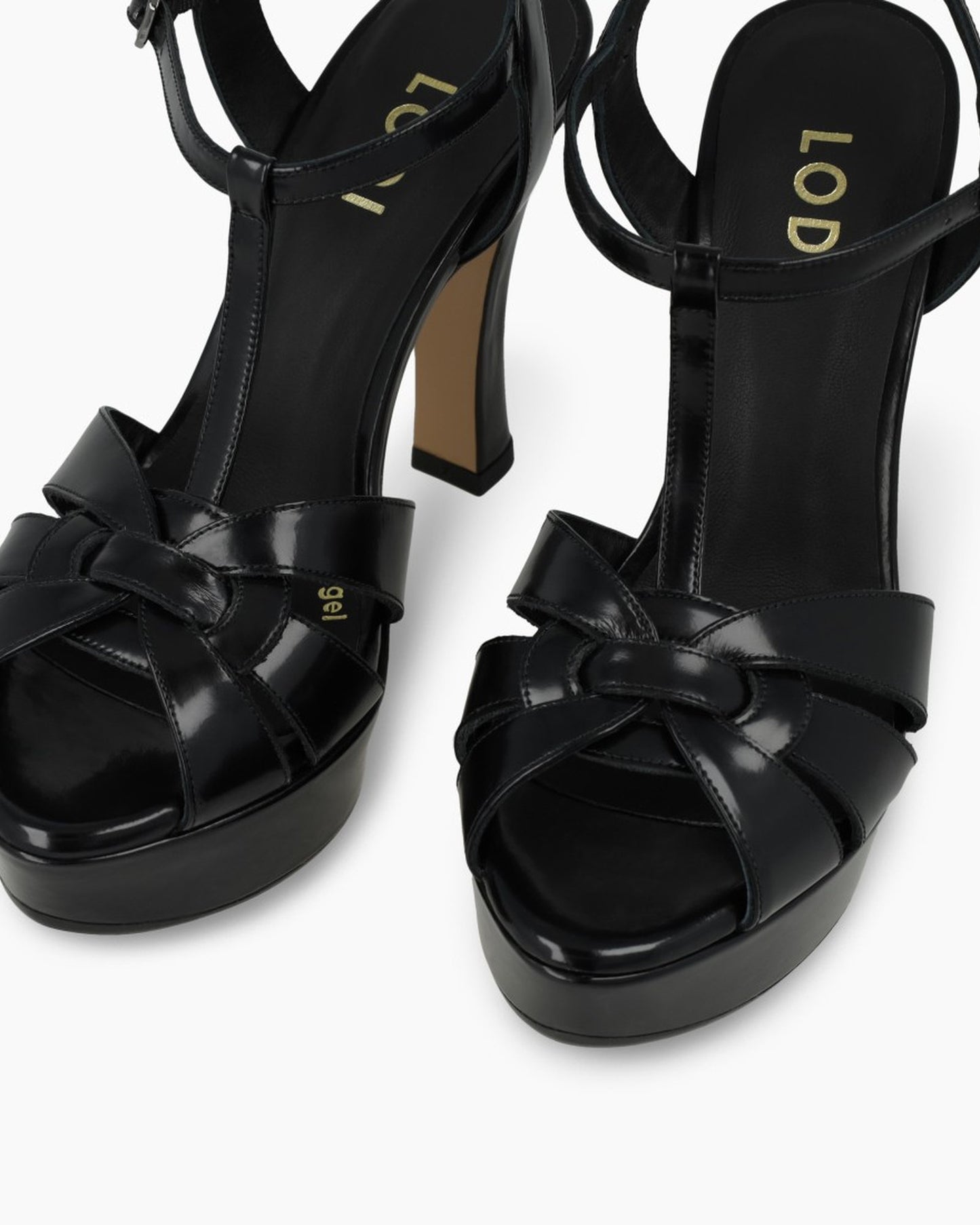 Taran Platform Heel in Black